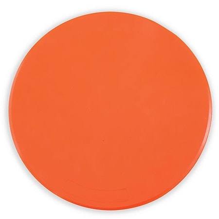 Champion Sports Champion Sports MSP 9 in. Poly Spot Marker; Orange - Pack of 12 MSP